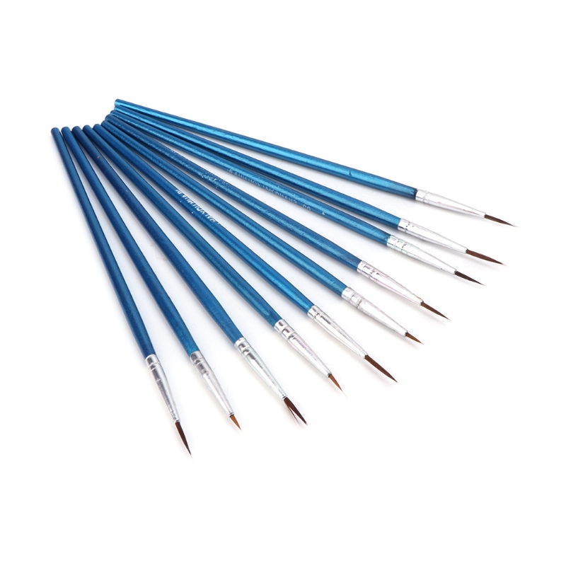 10 unids/set pinceles de pintu - Watercolor Brush Pen reseña y precio