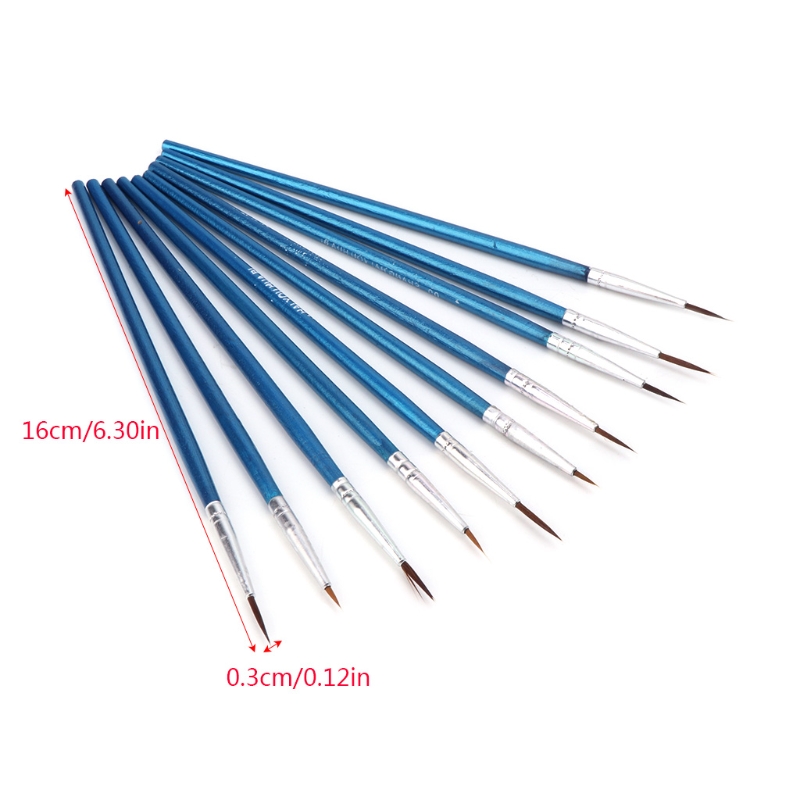10 unids/set pinceles de pintu - Watercolor Brush Pen reseña y precio