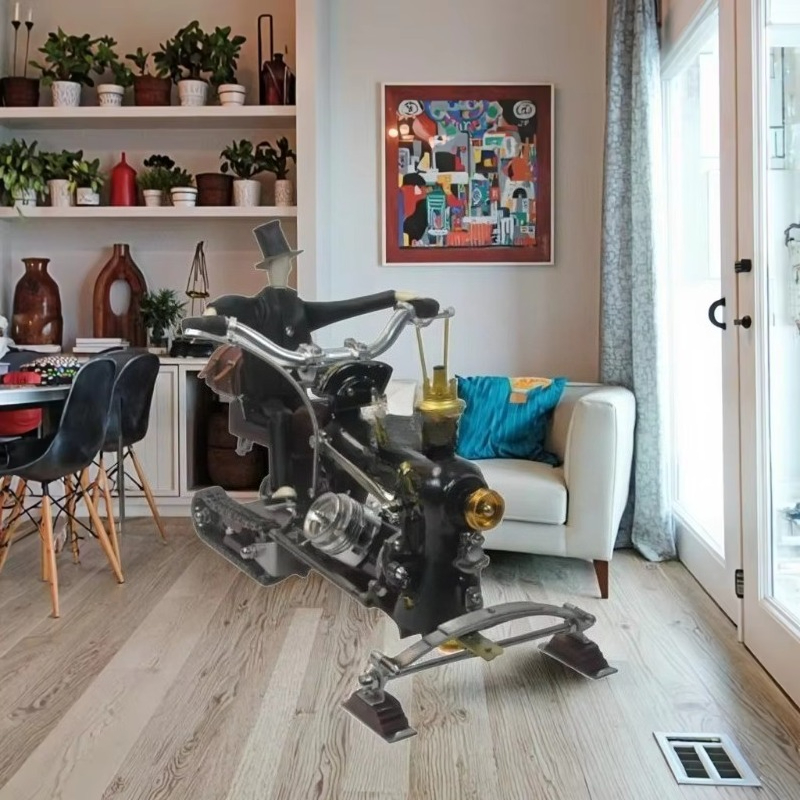 Modelo de moto de nieve: una p - Art Crafting reseña y precio