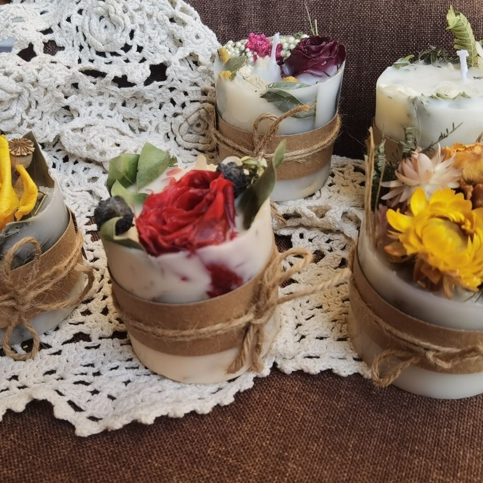 Vela artística de aromaterapia - Soy Candle Fragrance Oil reseña y precio