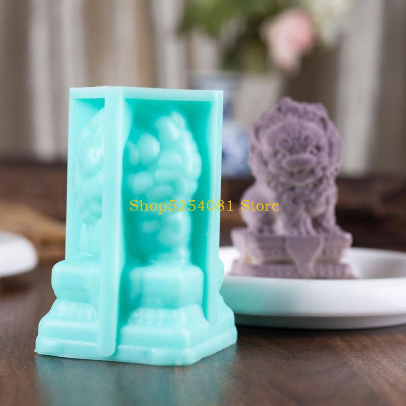AXYC Moldes leones piedra chin - Art Craft Ice Cream reseña y precio