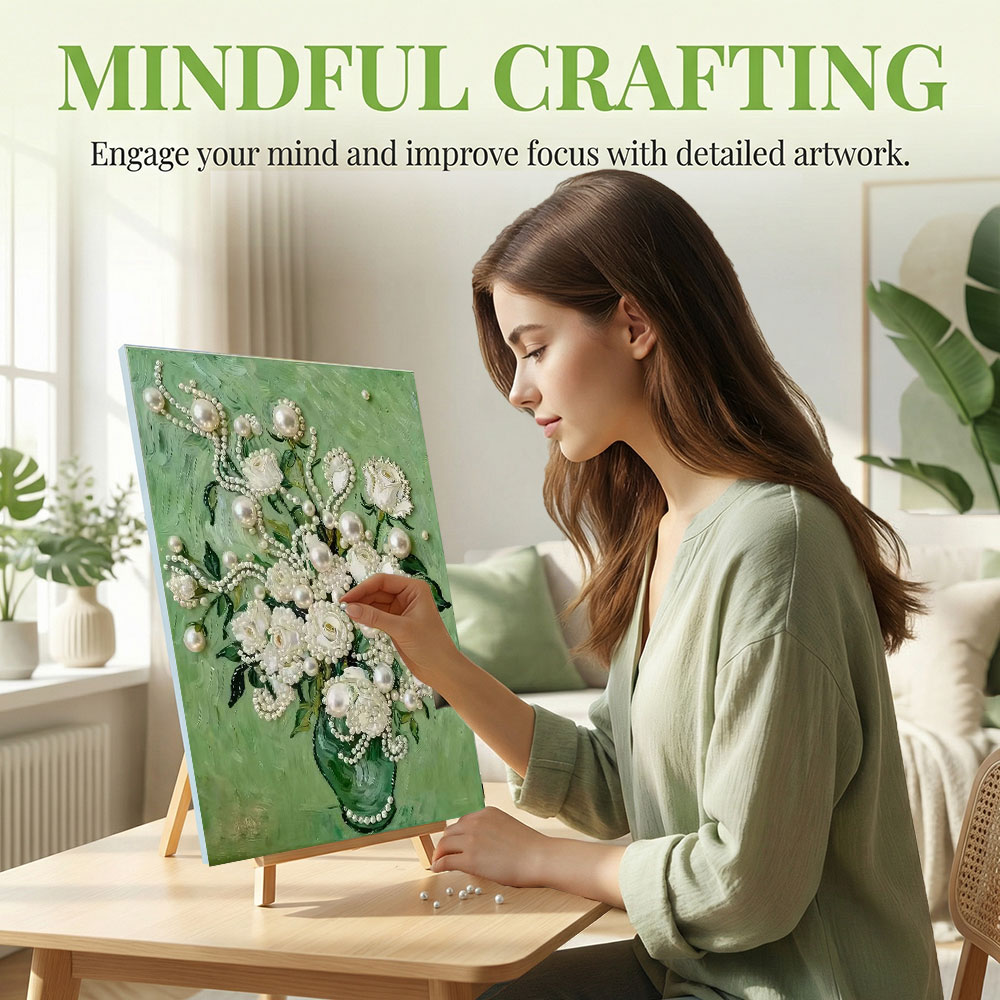 Kits de pintura de perlas Huac - Wallpaper Art And Craft reseña y precio