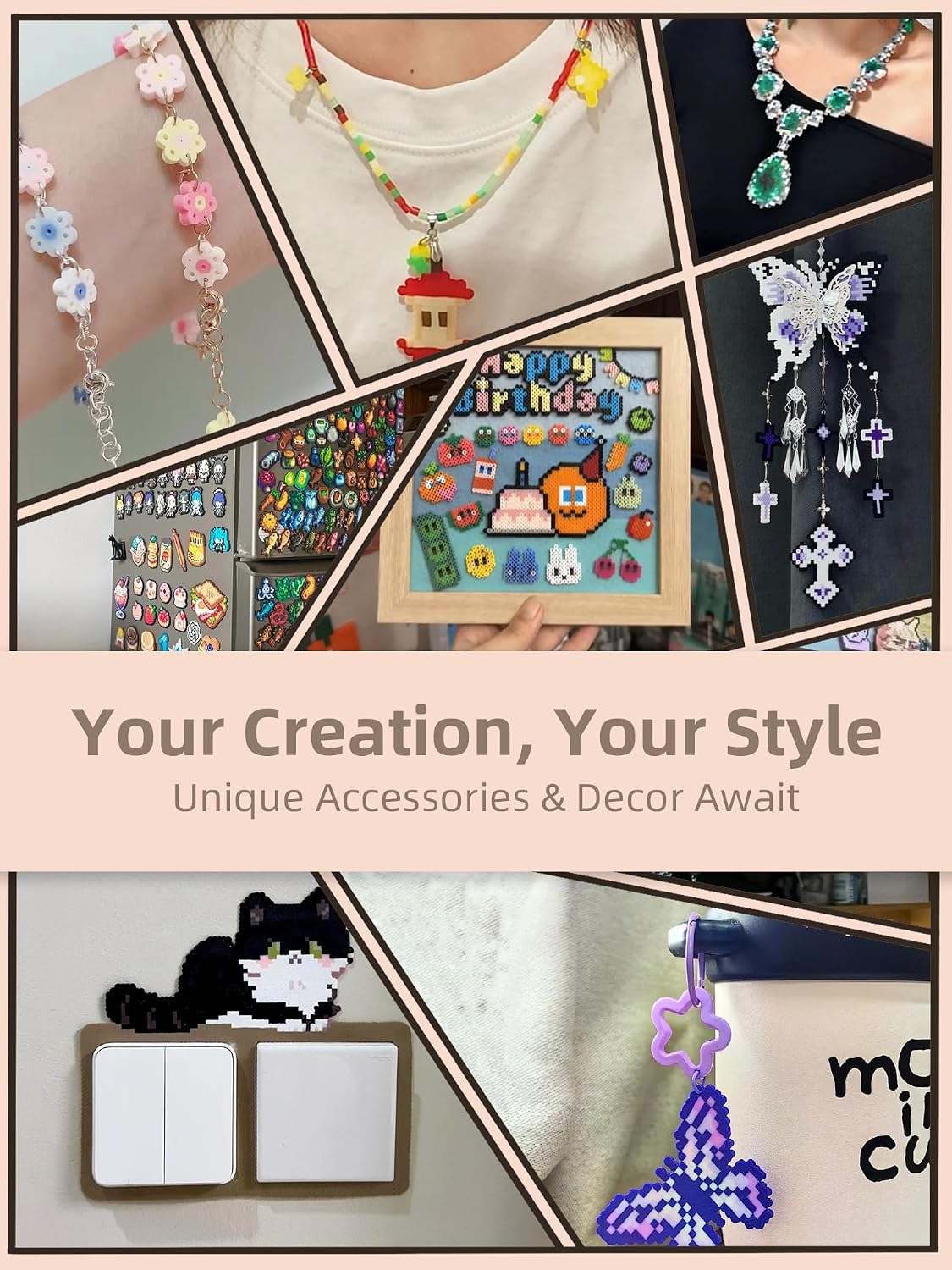 Kit de Cuentas Fusibles - Fáci - Art Crafting reseña y precio